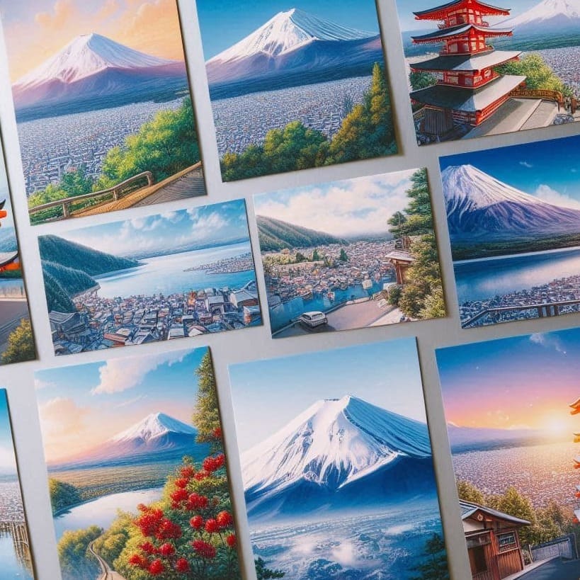 Postales Fuji