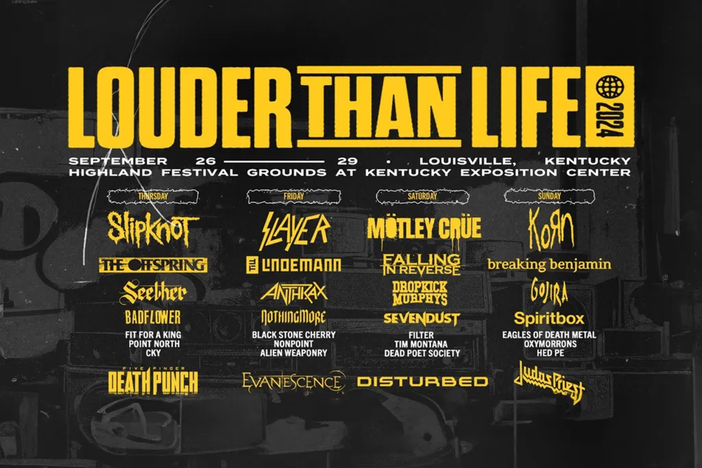 Louder Than Life 2025: Un Festín de Rock y Metal Sin Precedentes en Louisville