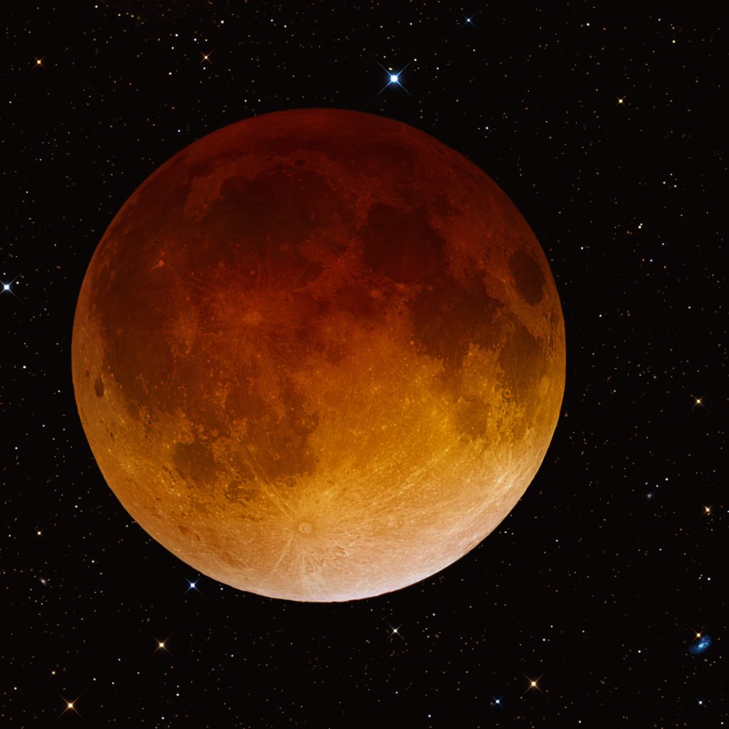 La increíble experiencia del eclipse lunar