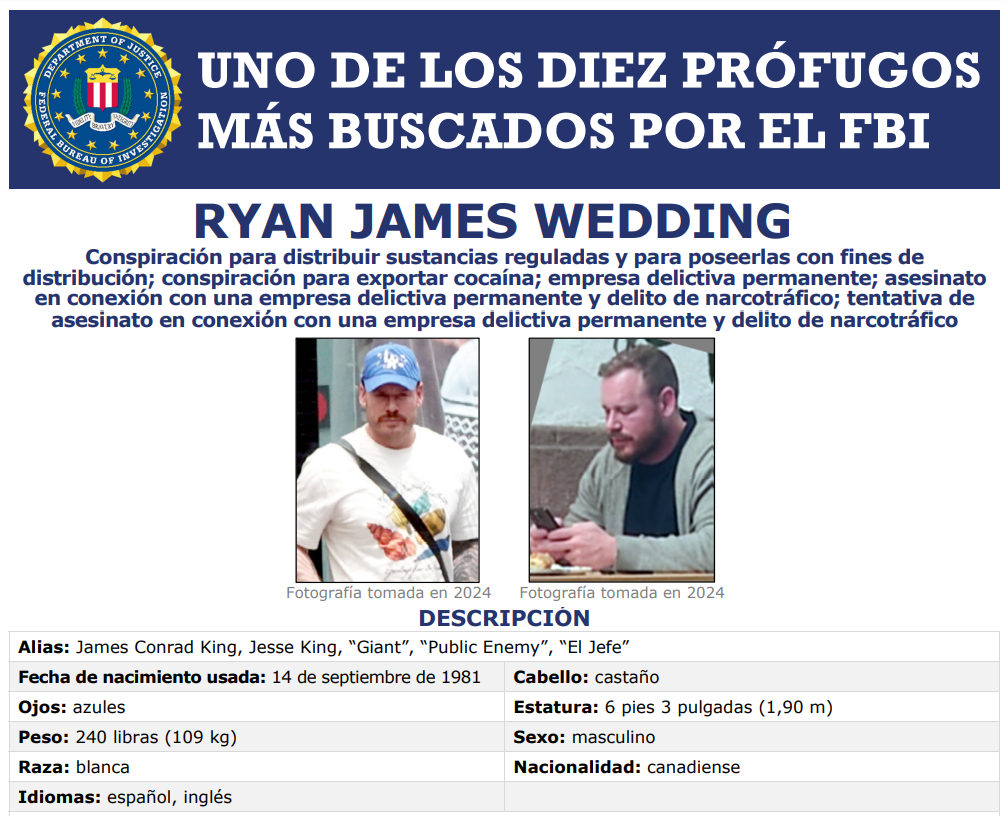 Ryan Wedding: De las olimpiadas a la lista de más buscados