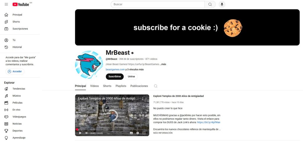 La intersección entre la creación de contenido digital masivo y la preservación del patrimonio cultural ha generado un debate significativo en México, ejemplificado por la reciente controversia que involucra al popular youtuber Mr Beast y el Instituto Nacional de Antropología e Historia (INAH). Este caso subraya los desafíos que enfrentan las instituciones encargadas de salvaguardar la herencia histórica y arqueológica de una nación en un mundo de los videos de internet.