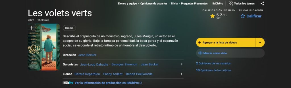 Gérard Depardieu, es de muchas maneras un icono de Francia, conocido actor en "Les Volets Verts". Con una larga y exitosa carrera en el cine y varios roles que se han vuelto icónicos. Pero, al mismo tiempo es una figura bastante controversial, de la que se sospechaban actitudes preocupantes hacía las mujeres. Cosa que fue comprobada en recientemente, cuando le dictaron sentencia por abuso sexual. 