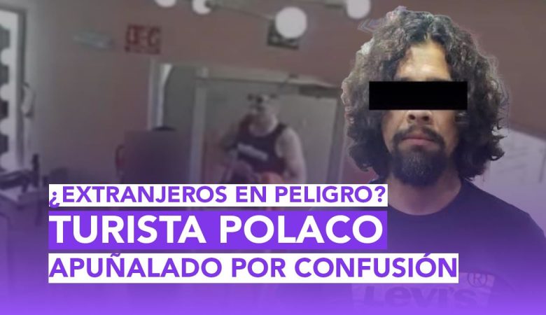 Un turista de polonia fue linchado en tijuana, baja california, el hombre presuntamente habría sido acusado de secuestro, y al no saber hablar español no se pudo defender cuando se encontraba a bordo de un autobús, un lugareño lo apuñaló hasta quitarle la vida