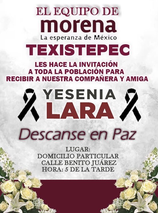 La violencia en México sigue siendo un problema bastante serio. En particular la violencia política, que se desata en México cada vez que se aproximan las elecciones. Y lamentablemente 2025 no parece ser la excepción, el triste fallecimiento de Yesenia Lara, candidata en Texistepec, Veracruz. Que se encontraba en medio de una caravana que estaba siendo transmitida en vivo.
