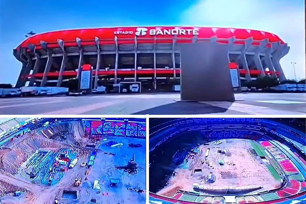 Estadio Azteca, Mundial 2026, remodelación Estadio Azteca, imágenes oficiales Azteca, FIFA México 2026, sede Copa del Mundo, México Mundial 2026