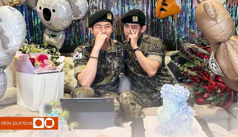 BTS, RM, V, Servicio militar, Corea