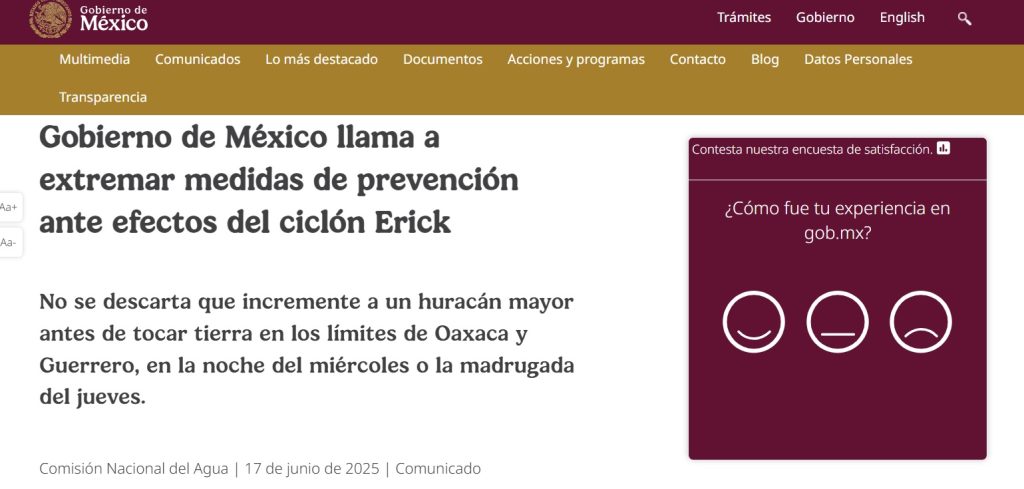 La temporada de huracanes ya está aquí y es importante estar enterado de qué áreas van a ser las más afectadas, que podemos hacer para protegernos y nuestras familias y la trayectoria minuto a minuto del huracán Erick de categoría 3. 