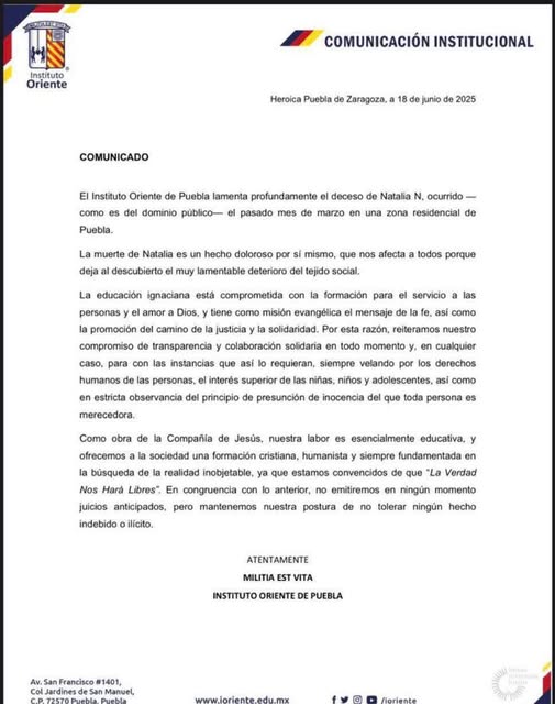Hace varios meses, en la ciudad de Puebla se registró un terrible y trágico asesinato, de una Natalia Sonia N. cuyo cuerpo sin vida fue encontrado en su casa en Lomas de Angelópolis. Pero este terrible incidente solo se ha vuelto más perturbador cuando las autoridades en su investigación han encontrado que el principal sospechoso es un menor de edad de tan solo 12 años que la habría matado a sangre fría.