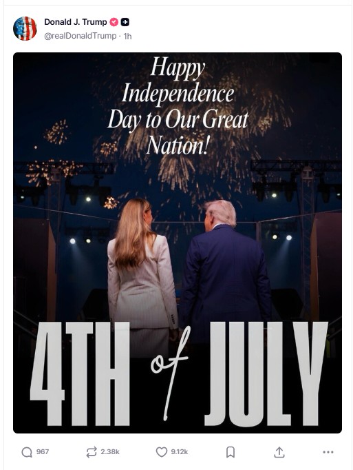 El 4 de julio es uno de los días más importantes en el calendario de los Estados Unidos, cuando una gran cantidad de personas festejan la victoria sobre los colonizadores ingleses, la declaración de independencia y la creación de su país, que hoy celebra 249 años de historia, aquí te contamos cómo se celebra, la tradición de los fuegos artificiales y asar carne a la parrilla.