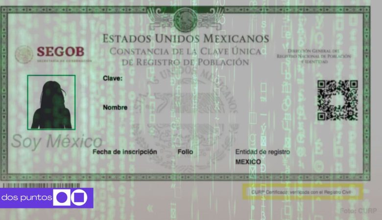 CURP Biométrica, CURP, Identificación oficial, datos, gobierno