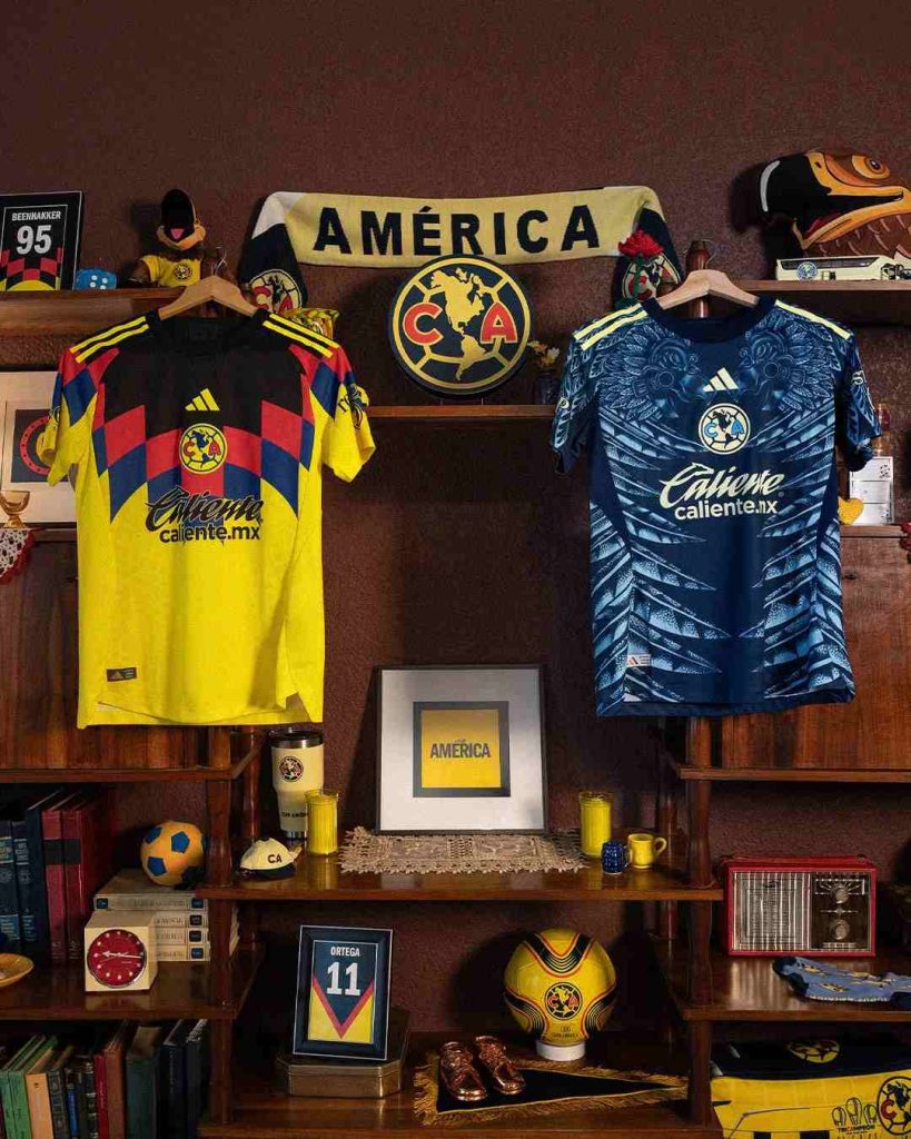 nueva camiseta América 2025, jersey Club América 2025, América nueva playera, uniforme América temporada 2025, camiseta retro América, nueva piel América, América diseño Inevitable, playera homenaje América