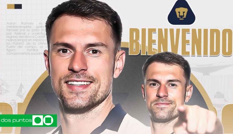 Aaron Ramsey Pumas, Pumas fichaje 2025, nuevo 10 Pumas, Aaron Ramsey liga MX, fichajes Pumas Apertura 2025, Ramsey en México, Pumas refuerzo europeo