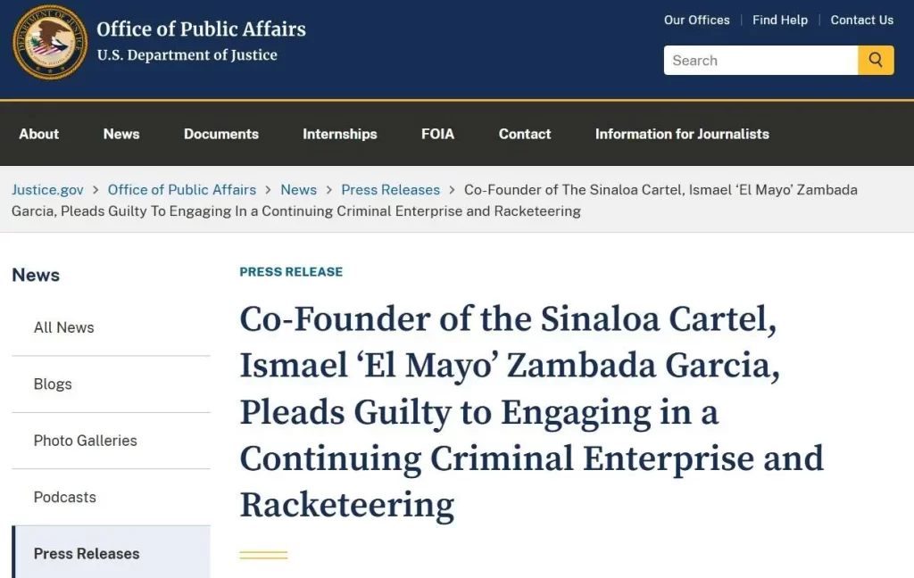 En la corte de Estados Unidos, acaba de ocurrir un evento histórico donde se juzgó a uno de los narcotraficantes más grandes e importantes de México. El Mayo Zambada se declaró culpable y su declaración podría ser de lo más importante para comprender al Cártel de Sinaloa.