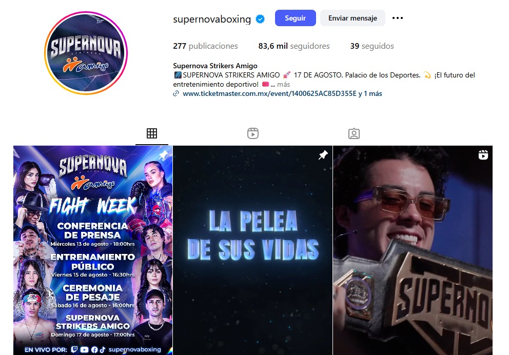 El Supernova Strikers es un evento de boxeo muy emocionante, donde podemos ver a una gran cantidad de figuras públicas, streamers e influencers que se unen para una noche de diversión sana, excepto por Gala Montes y Alana Flores, que han ocupado esta oportunidad para pelear fuera del ring. Las dos se han dicho cosas y han sacado los trapitos de la otra al sol.