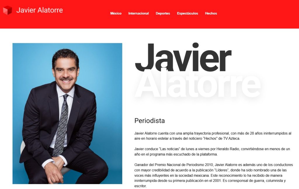 Javier Alatorre se ha destacado como un gran periodista con mucha trayectoria, que ha acompañado a las familias de México en su famoso noticiero "Hechos Noche", después de una carrera de 30 años. Pero ahora, los rumores en redes sociales apuntan a que está a punto de salir de TV Azteca e incluso que ya tienen listo a su reemplazo para este horario tan importante.