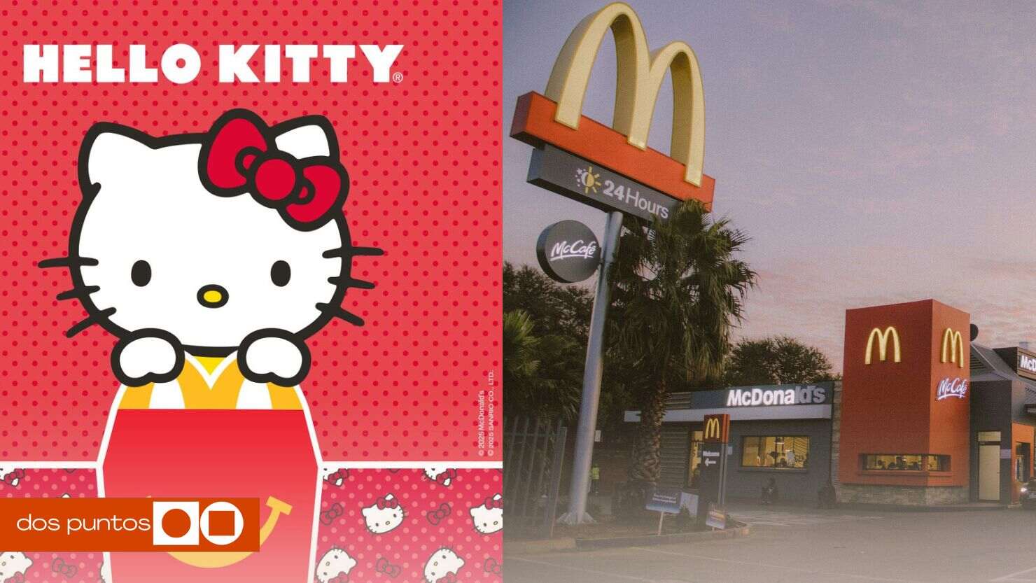 McDonald's, Hello Kitty, Colaboración, Juguetes, Cajita Feliz
