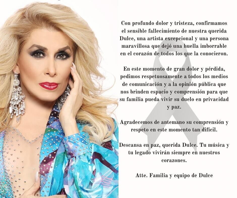 A los hijos y familiares de los famosos les toca la dura labor de llevar el proceso de su funeral. Y no es solo la gran carga emocional, algunos dejan problemas que se tienen que resolver. Este es el caso de como tienen amenazada a Romina Mircoli, la hija de Dulce, que ahora denuncia que encontró indicios de brujería afuera de su casa. Nosotros te explicamos lo que sabemos del caso.