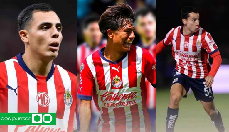 Chivas renueva, cantera Chivas, renovación jugadores Chivas, jóvenes promesas Chivas, Liga MX, Chivas Guadalajara, Yael Padilla, Leonardo Sepúlveda, Gael García, Diego Campillo, Armando González