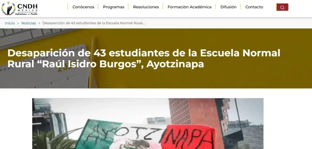 Una de las grandes heridas en la memoria de nuestro país son los 43 estudiantes desaparecidos. Un caso que ganó atención internacional por sus implicaciones y fuerte daño que dejó en su comunidad. Hoy recordamos el aniversario de 11 años de Ayotzinapa. Las protestas, los familiares que quedaron atrás y el vandalismo y caos que ocurrió.