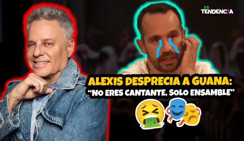 Alexis desprecia a Guana, pelea LCDLFMX, La Casa de los Famosos México, Guana cantante, Alexis vs Guana, polémica LCDLFMX 2025, Alexis Ayala, Guana, dos puntos