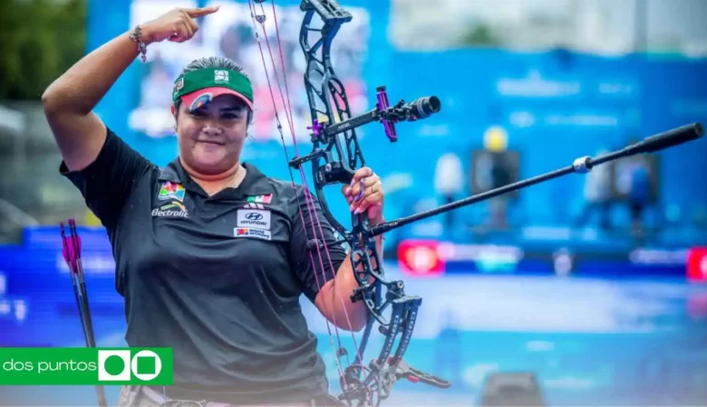 Andrea Becerra, Andrea Becerra oro, Andrea Becerra Mundial Tiro con Arco 2025, tiro con arco México, oro histórico México tiro con arco, Andrea Becerra campeona, Mundial Tiro con Arco 2025 resultados, dos puntos.