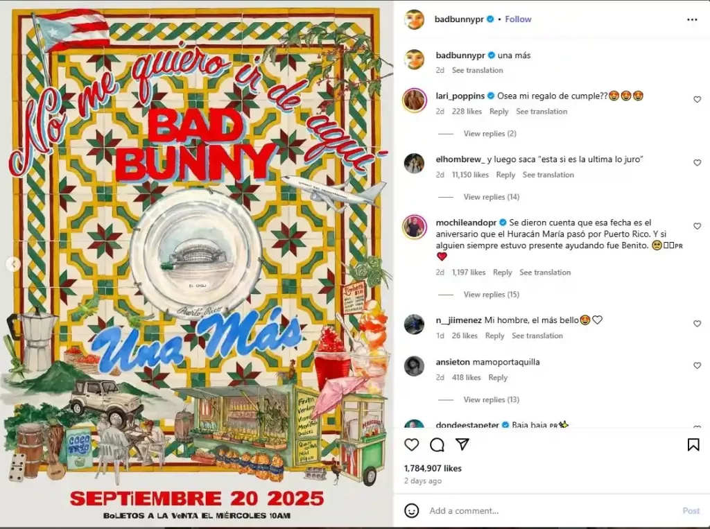 Hay personas que lo darían todo por ir a un evento, o están dispuestas a pagar grandes cantidades de dinero por boletos exclusivos. ¿Te imaginas si Bad Bunny, el artista más nominado de los Latin Grammy, diera un concierto gratis por Amazon Music? No es una fantasía, es la realidad, y aquí te decimos cómo, cuándo y dónde disfrutar de la residencia del mayor cantante del género urbano.