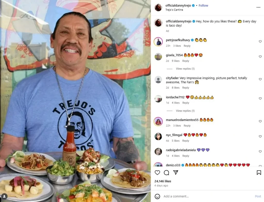 Danny Trejo es uno de los actores más importantes de su momento, con películas que fascinaron e emocionaron a más de una generación. Fue el actor principal en la película de Machete y recibió una gran variedad de papeles secundarios en varias producciones de Hollywood. Pero, ahora circula en las noticias la idea de que acaba de fallecer. ¿Se trata de una falsa muerte, Fake News o realmente es el final de esta leyenda?
