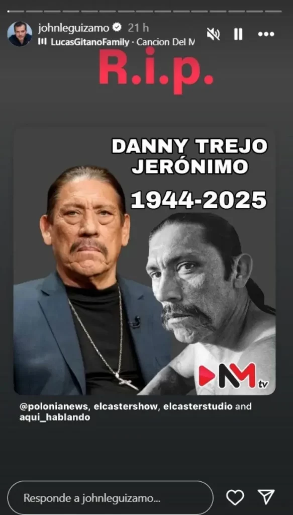 Danny Trejo es uno de los actores más importantes de su momento, con películas que fascinaron e emocionaron a más de una generación. Fue el actor principal en la película de Machete y recibió una gran variedad de papeles secundarios en varias producciones de Hollywood. Pero, ahora circula en las noticias la idea de que acaba de fallecer. ¿Se trata de una falsa muerte, Fake News o realmente es el final de esta leyenda?