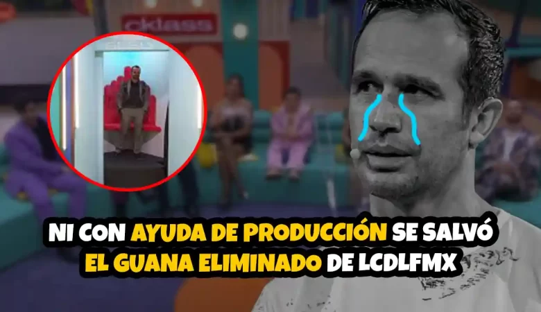 Guana eliminado, La Casa de los Famosos México, octavo eliminado LCDLFM 2025, quién salió de La Casa de los Famosos México, eliminación Guana reality, LCDLFMX