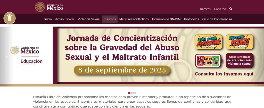 El 8 de septiembre se celebra el Día del Periodista en el calendario regular y, para la religión católica, se celebra la Natividad de Nuestra Señora. Para la Secretaría de Educación Pública (SEP) también es un día muy importante, pues se lleva a cabo la primera jornada de concientización sobre la gravedad del abuso sexual y el maltrato infantil. Esta iniciativa busca reducir la cantidad de estos casos, así como facilitar la denuncia y la intervención de las autoridades.