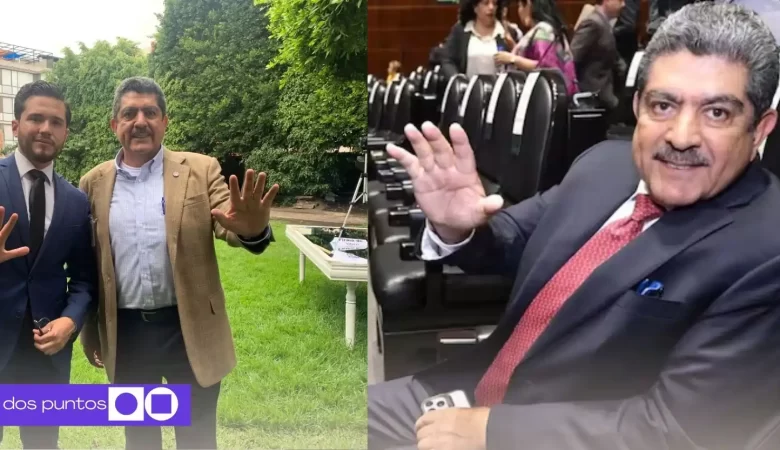 Manuel Espino Derrame cerebral Diputado Federal Morena dos puntos punto media
