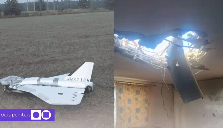 Polonia, Drones Rusia, OTAN,, Guerra Rusia, Ucrania, dos puntos punto media
