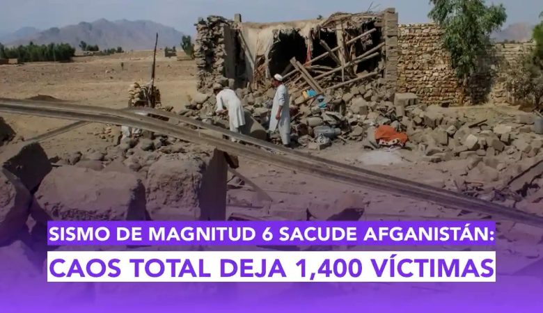 terremoto Afganistán, víctimas terremoto, ayuda humanitaria, terremoto Kunar, Nangarhar, sismo 6.0, talibanes, ONU, Media Luna Roja Afgana, ayuda internacional, crisis humanitaria, desastre natural, rescate