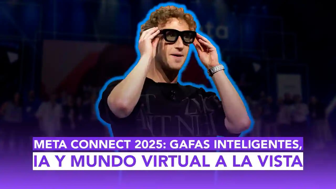 En el Meta Connect 2025, la compañía de Mark Zuckerberg, presentó sus primeras gafas inteligentes con una pantalla incorporada e inteligencia artificial.