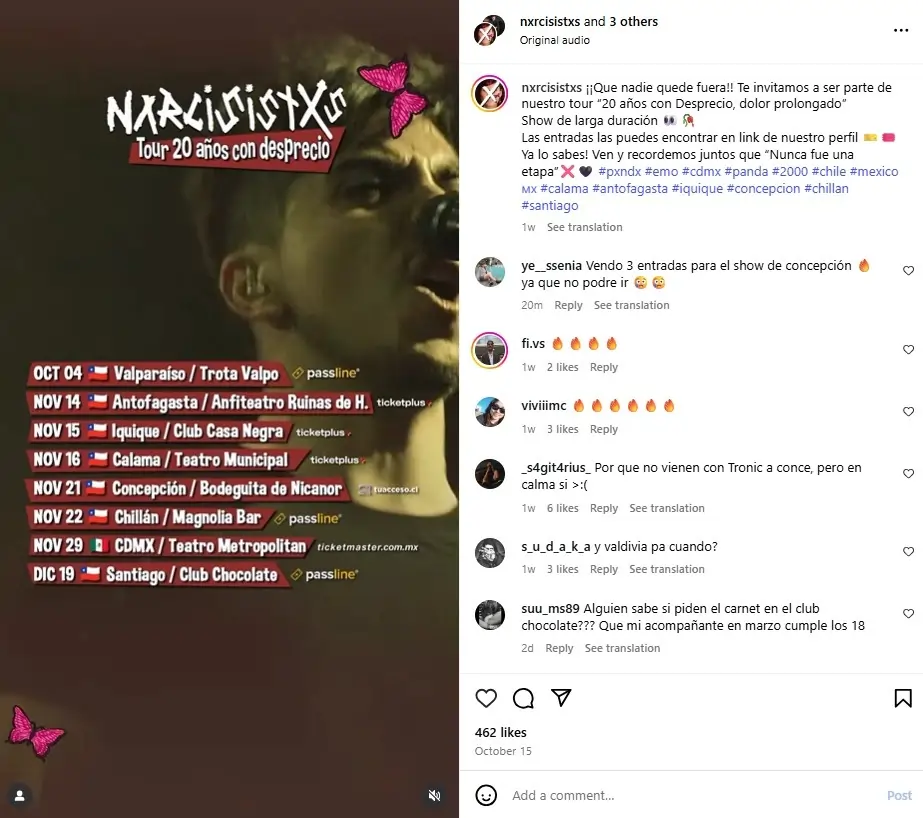 PXNDX es una de las grandes bandas de rock and roll de todos los tiempos, al menos en la escena mexicana, con increíbles éxitos que resonaron con la juventud de la época, apoyaron a la formación y la popularización del movimiento emo. A pesar de esto, se separaron en el año 2016 sin una buena explicación... hasta el día de hoy, cuando Arturo Arredondo denunció que existió un caso en donde Pepe Madero estuvo involucrado en una infidelidad que terminó destruyendo a la banda. En dos puntos te explicamos cómo sucedió este chapulineo: