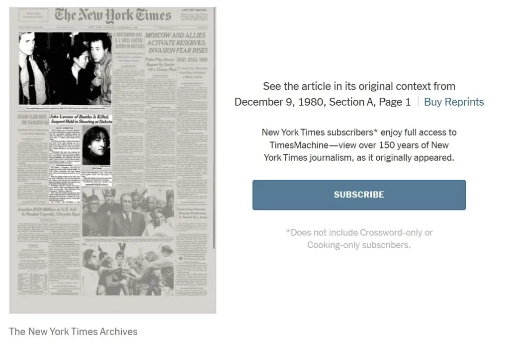 Los Beatles fueron en su momento la banda más popular de todos los tiempos, con fanáticos y aclamados de manera mundial; no obstante su separación, todos se mantuvieron relevantes en el mundo del espectáculo. Por eso Mark David Chapman, el asesino de John Lennon, causó una conmoción internacional, aunque admitió ante la corte lo que sucedió, una serie de eventos extraños antes y después de la muerte generaron dudas por décadas. Hasta el día de hoy, donde revela los verdaderos motivos detrás de sus acciones:
