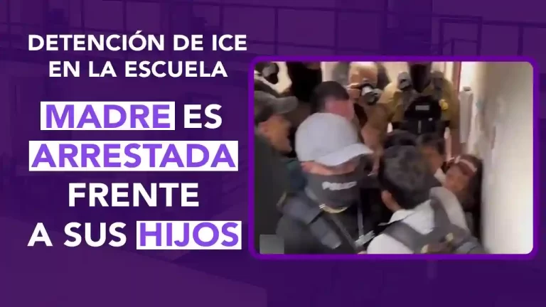 Madre inmigrante, agentes de ICE, detención agresiva, escuela, hijos, indignación global, política de lugares sensibles, cumplimiento migratorio, consecuencias emocionales, trauma significativo, niños, familia, seguridad comunitaria, inmigración, protocolos, ley migratoria, lugares sensibles, hospitales, clínicas de salud, lugares de culto, criminales buscados, amenaza, seguridad nacional, Trastorno de Estrés Postraumático (TEPT), salud mental, rendimiento escolar, acceso a la educación, organizaciones de derechos humanos, apoyo legal, apoyo emocional, defensa de derechos, fuerzas del orden, delincuencia, protección infantil, abogados de inmigración, comunidad inmigrante, dos puntos puntos media