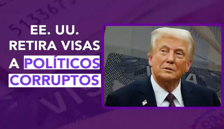 Revocan VISAS a funcionarios de Morena. Estados Unidos lanzó una ofensiva migratoria contra aliados del crimen organizado en México.