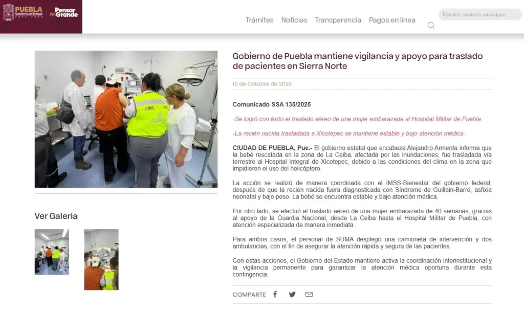 En México utilizamos la frase: “Llueve sobre mojado”, que hace referencia a aquellas veces donde las tragedias se acumulan una encima de la otra. Esta es una manera muy apropiada de describir la situación en la Sierra Norte de Puebla, en las poblaciones de La Ceiba, Xicotepec de Juárez, donde las fuertes lluvias causaron la explosión de una válvula de gas, que provocó un derrame de hidrocarburo y ahora se prevé una contingencia ambiental. Aquí te explicamos lo que sucedió y todo lo que están haciendo las autoridades.