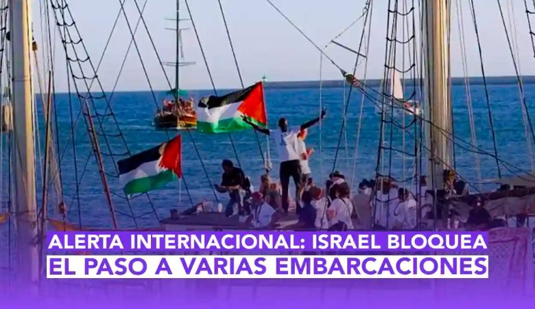 Israel intercepta embarcaciones en forma de defensa en sus acciones de seguridad en la costa de Gaza. En dospuntos te contamos más