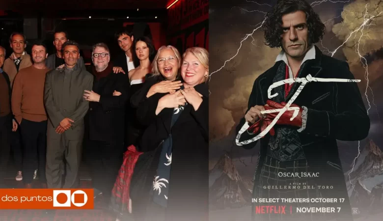 Película Frankenstein, Frankenstein Guillermo del toro, Guillermo del toro, Frankenstein, Frankenstein guillermo , dos puntos punto media