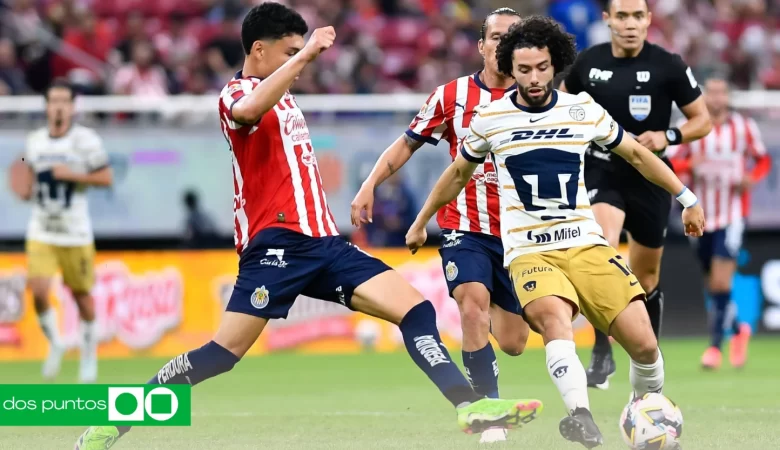 partido, Pumas vs Chivas, clásico Pumas Chivas 2025, en qué canal pasan Pumas Chivas, Pumas recibe a Chivas, hora partido Pumas Chivas, Liga MX J12 partidos