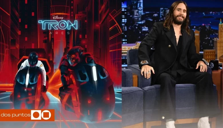 Tron Ares, Estreno Tron Ares, Jared Leto, Película Tron, Tron, dos puntos punto media