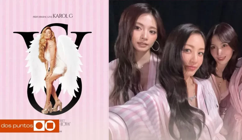 Victoria's Secret Fashion Show, Victoria's Secret, Fashion Show, Karol G, Karol G Fashion Show, dos puntos punto media