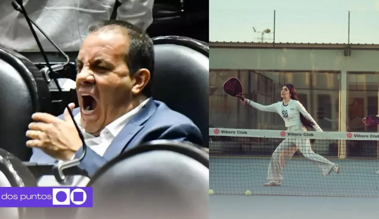 cuauhtémoc blanco pádel, cuauhtémoc blanco, pádel, diputado cuauhtémoc, dos puntos, dos puntos media, dospuntos