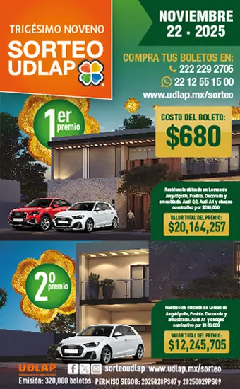 sorteo udlap 2025 premios