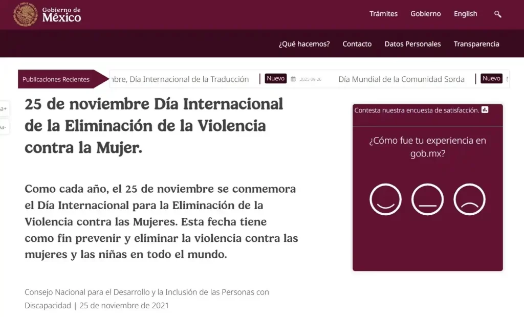 El primer paso para resolver un problema es admitir que está allí, hay una enorme cantidad de misoginia en México y otras partes del mundo, por lo que tenemos que realizar actividades para evitar estas actitudes retrógradas. El movimiento del 25N (25 de noviembre) se celebra en todos los países con el objetivo de la eliminación de la violencia contra la mujer, por lo cual veremos una variedad de marchas y eventos en toda la república. Aquí en dos puntos te explicamos todo sobre sus orígenes.