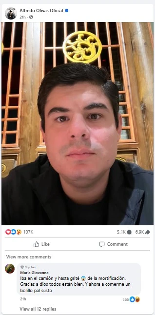 En México se vive un ambiente de inseguridad bastante intenso, en especial en lugares como Tamaulipas, Baja California, que posee una de las tasas de asesinatos más grandes de todo el país, por lo que la noticia de la muerte de Alfredo Olivas en un ataque armado atentado en su contra causó una enorme sorpresa entre sus seguidores, sin embargo, más tarde salió evidencia que desmentía el hecho, en dos puntos te explicamos si esto en realidad sucedió o si se trata de un nuevo caso de Fake News relacionadas con la muerte de un artista.