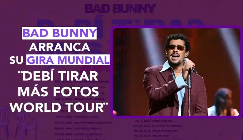 Bad Bunny, Conejo Malo, Debí Tirar Más Fotos World Tour, gira mundial Bad Bunny, conciertos Bad Bunny México 2025, fechas Bad Bunny Estadio GNP Seguros, Romeo Santos Bad Bunny, La Casita Bad Bunny, impacto económico Bad Bunny, Nadie Sabe Lo Que Va a Pasar Mañana, Estadio Olímpico Félix Sánchez, Santo Domingo, Bad Bunny tour 2025, setlist Bad Bunny, El Conejo Malo en México, Benito Martínez Ocasio, dos puntos punto media