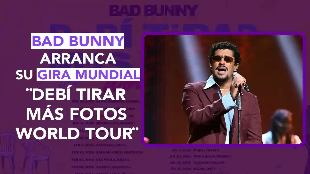 Bad Bunny, Conejo Malo, Debí Tirar Más Fotos World Tour, gira mundial Bad Bunny, conciertos Bad Bunny México 2025, fechas Bad Bunny Estadio GNP Seguros, Romeo Santos Bad Bunny, La Casita Bad Bunny, impacto económico Bad Bunny, Nadie Sabe Lo Que Va a Pasar Mañana, Estadio Olímpico Félix Sánchez, Santo Domingo, Bad Bunny tour 2025, setlist Bad Bunny, El Conejo Malo en México, Benito Martínez Ocasio, dos puntos punto media